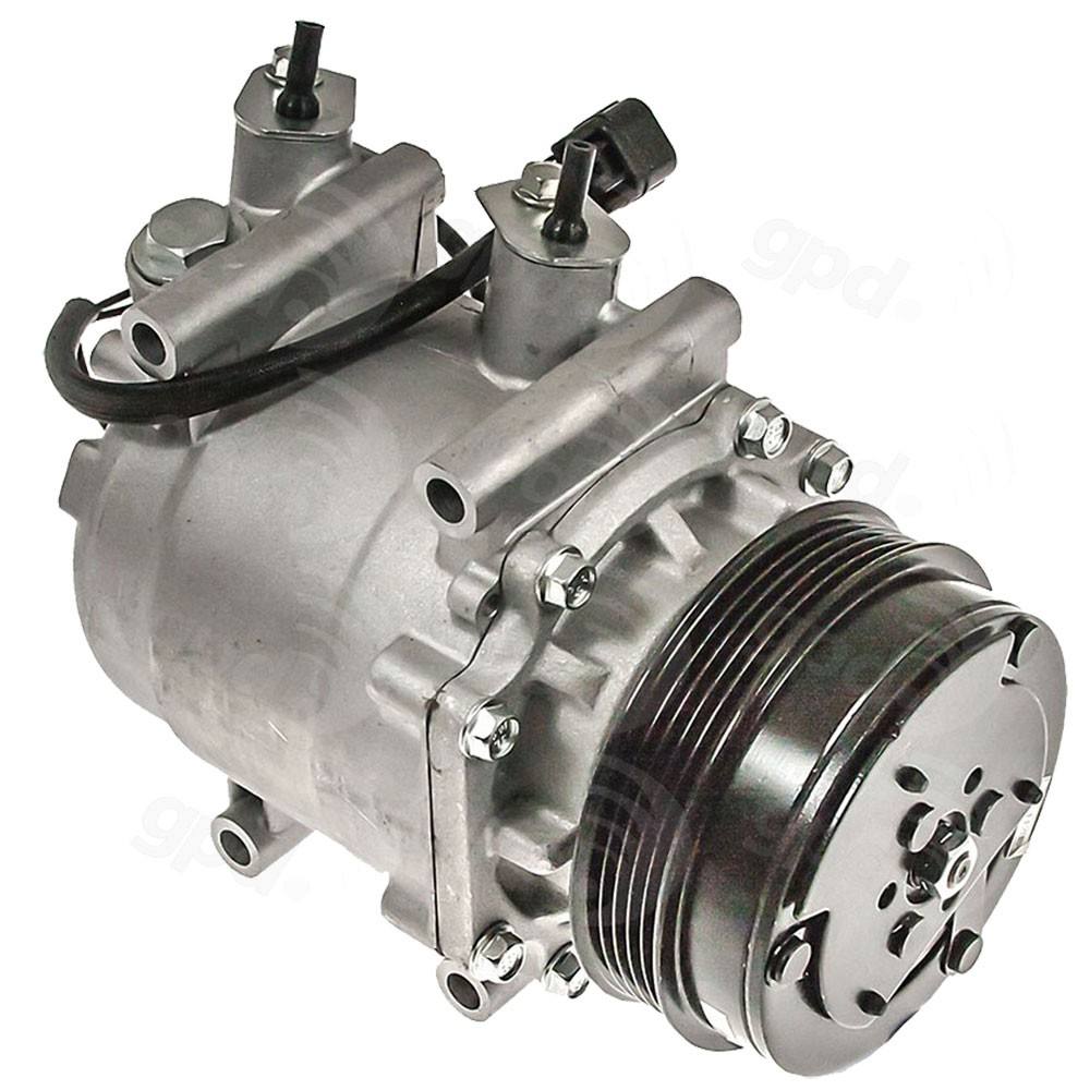 Global Parts Distributors LLC A/C Compressor  top view frsport 6513016