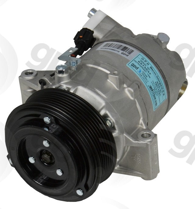 Global Parts Distributors LLC A/C Compressor  top view frsport 6513037