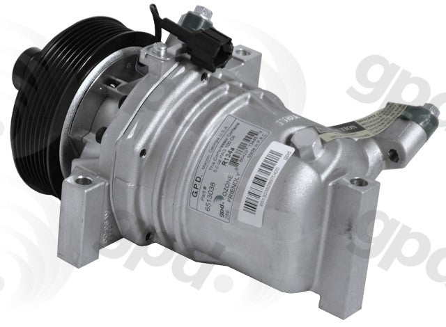 Global Parts Distributors LLC A/C Compressor  top view frsport 6513038