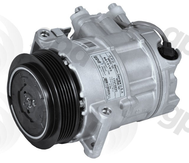 Global Parts Distributors LLC A/C Compressor  top view frsport 6513193