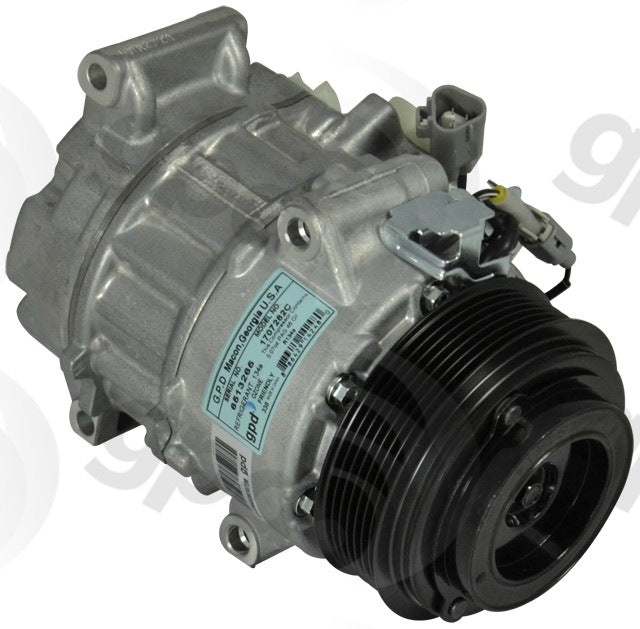 Global Parts Distributors LLC A/C Compressor  top view frsport 6513265