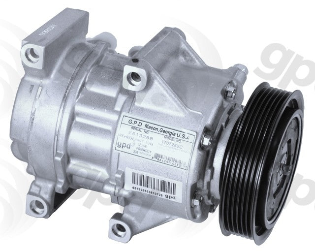 Global Parts Distributors LLC A/C Compressor  top view frsport 6513268