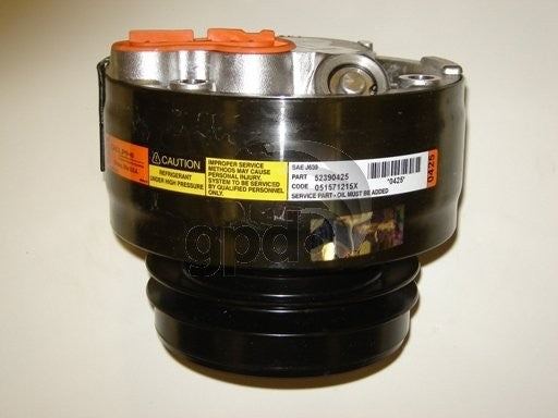 Global Parts Distributors LLC A/C Compressor  top view frsport 7511374