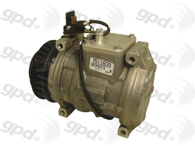 Global Parts Distributors LLC A/C Compressor  top view frsport 7511839