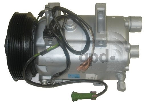 Global Parts Distributors LLC A/C Compressor  top view frsport 7512035