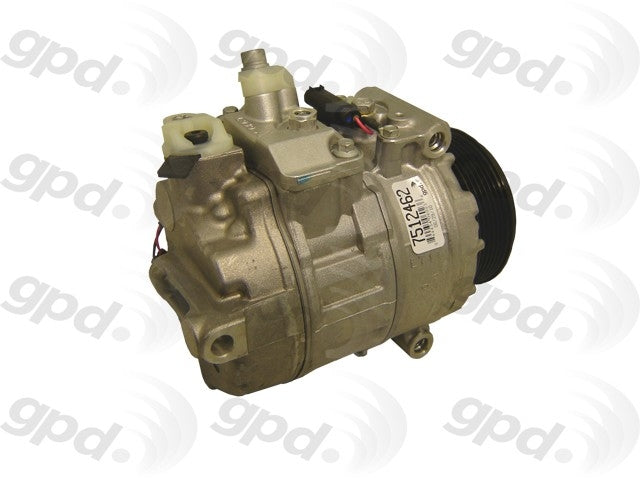 Global Parts Distributors LLC A/C Compressor  top view frsport 7512462