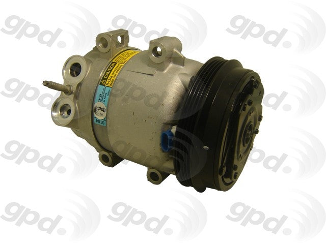 Global Parts Distributors LLC A/C Compressor  top view frsport 7512540