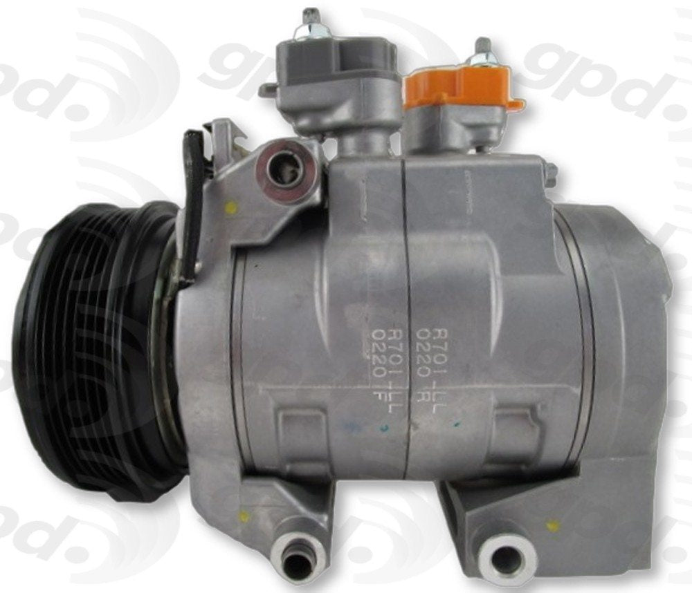 Global Parts Distributors LLC A/C Compressor  top view frsport 7513295