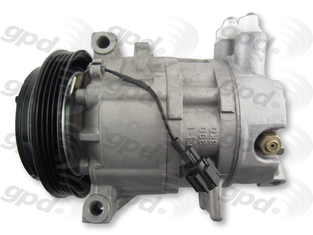 Global Parts Distributors LLC A/C Compressor  top view frsport 7513316