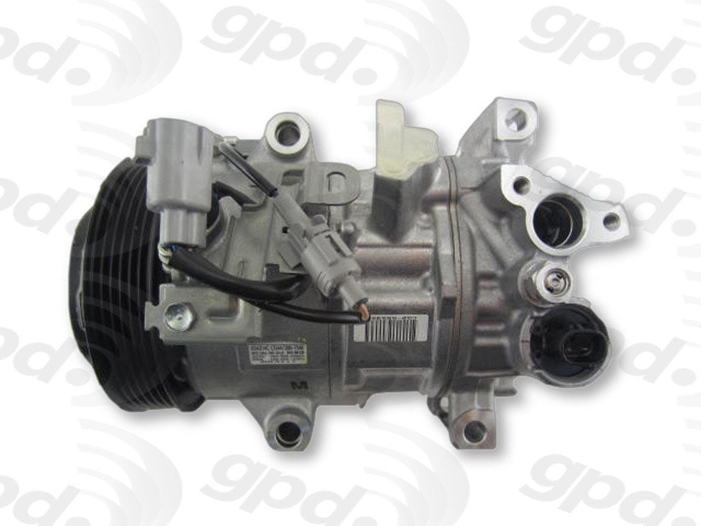 Global Parts Distributors LLC A/C Compressor  top view frsport 7513375