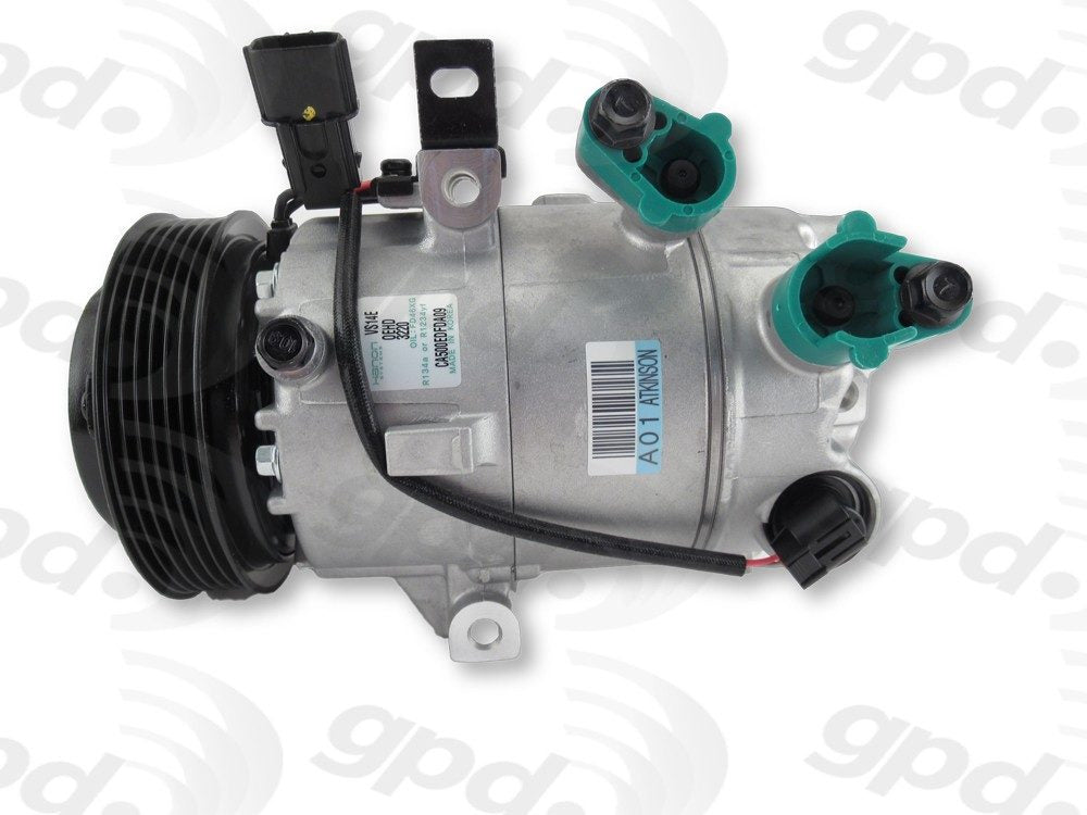 Global Parts Distributors LLC A/C Compressor  top view frsport 7513377