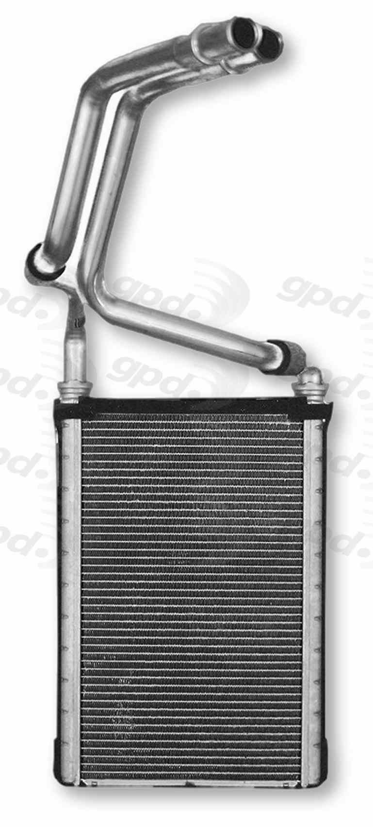 Global Parts Distributors LLC HVAC Heater Core  top view frsport 8231660