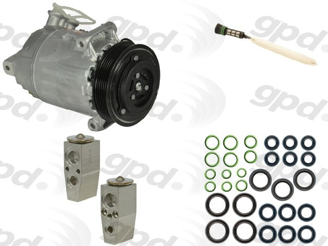 Global Parts Distributors LLC A/C Compressor  top view frsport 9611345