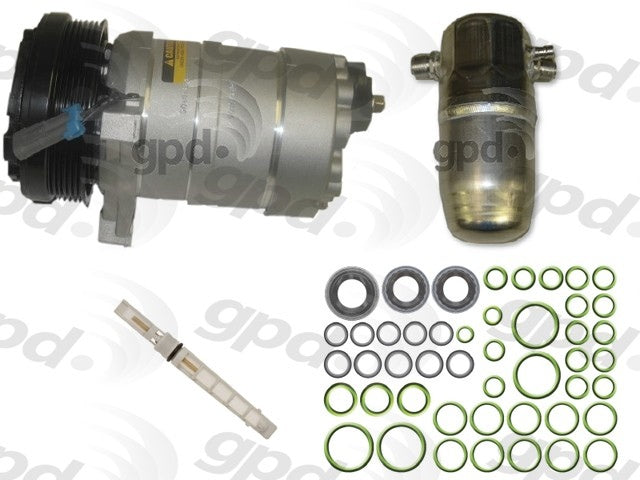 Global Parts Distributors LLC A/C Compressor  top view frsport 9611602