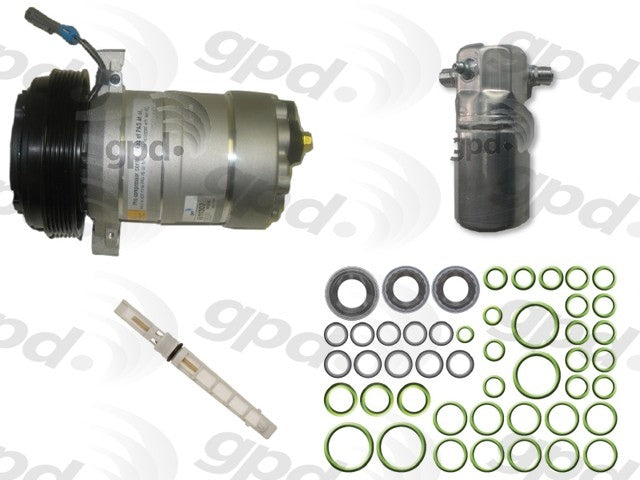 Global Parts Distributors LLC A/C Compressor  top view frsport 9611608