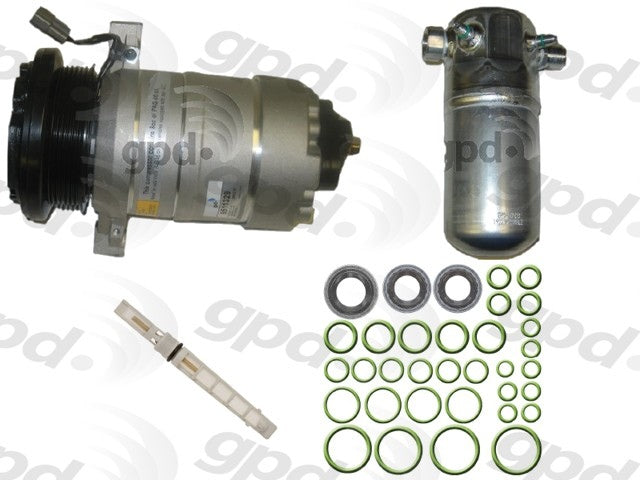 Global Parts Distributors LLC A/C Compressor  top view frsport 9611613