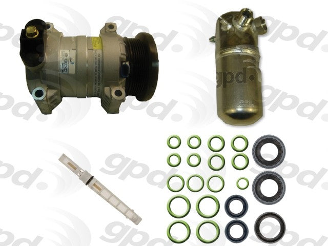 Global Parts Distributors LLC A/C Compressor  top view frsport 9611634