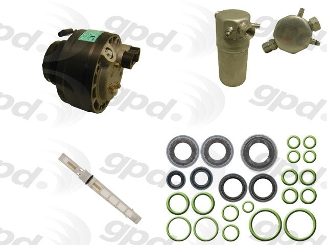 Global Parts Distributors LLC A/C Compressor  top view frsport 9611679