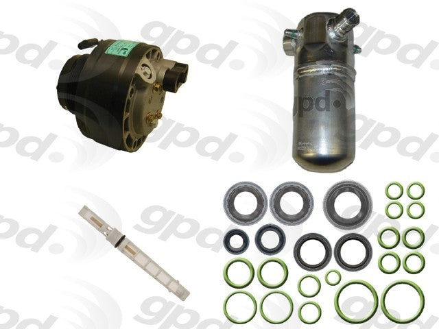 Global Parts Distributors LLC A/C Compressor  top view frsport 9611685