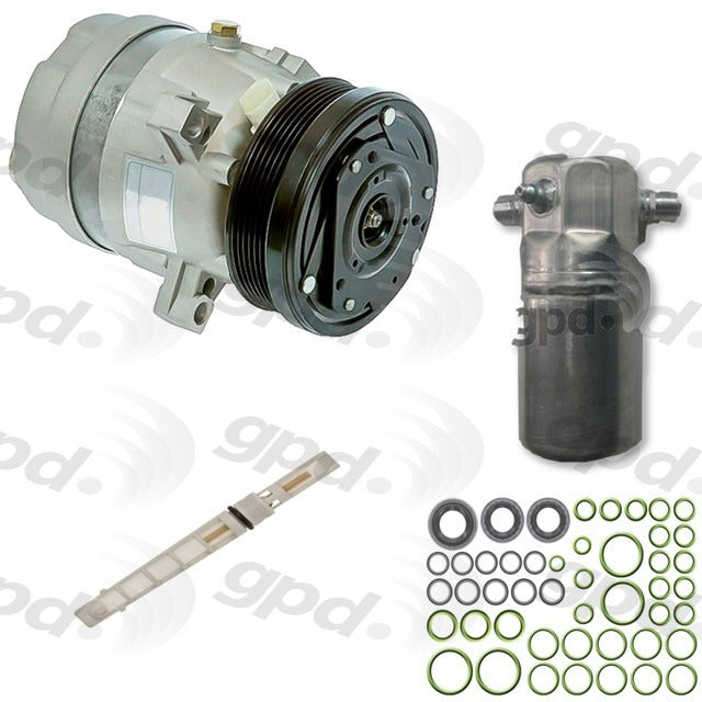 Global Parts Distributors LLC A/C Compressor  top view frsport 9611690