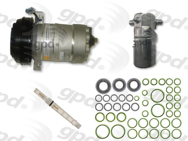 Global Parts Distributors LLC A/C Compressor  top view frsport 9611714