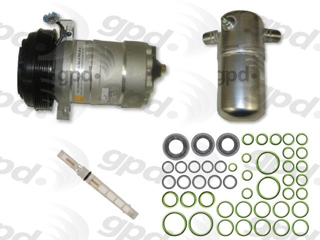 Global Parts Distributors LLC A/C Compressor  top view frsport 9611718