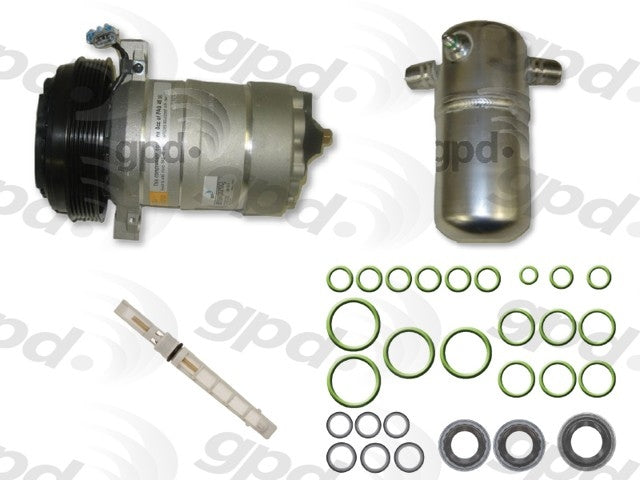 Global Parts Distributors LLC A/C Compressor  top view frsport 9611719