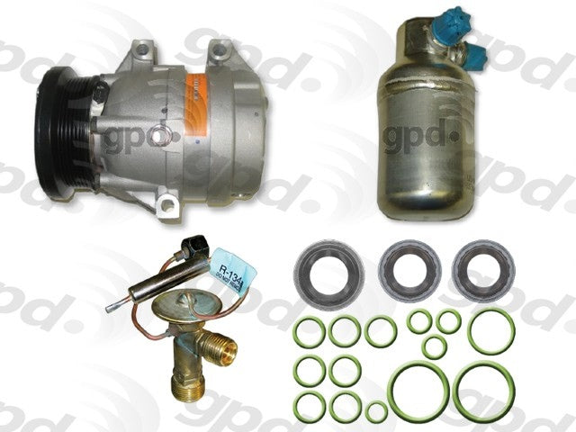 Global Parts Distributors LLC A/C Compressor  top view frsport 9611742