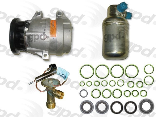 Global Parts Distributors LLC A/C Compressor  top view frsport 9611743