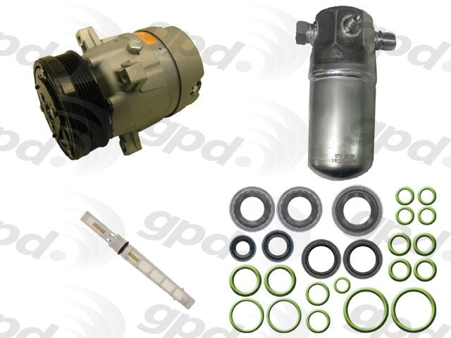 Global Parts Distributors LLC A/C Compressor  top view frsport 9611747