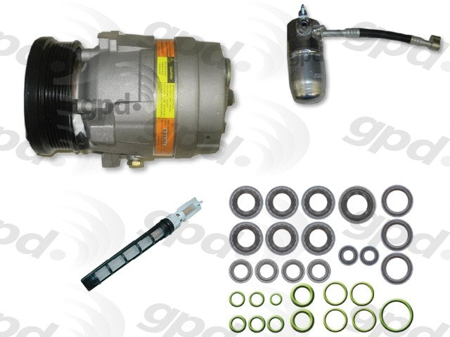 Global Parts Distributors LLC A/C Compressor  top view frsport 9611766