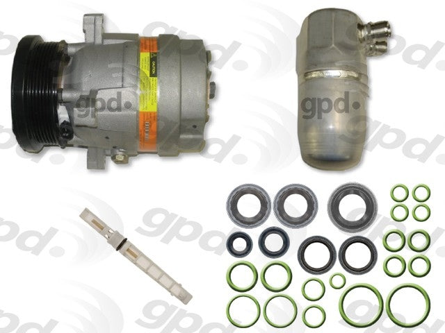 Global Parts Distributors LLC A/C Compressor  top view frsport 9611808