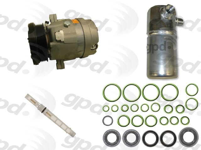 Global Parts Distributors LLC A/C Compressor  top view frsport 9612199