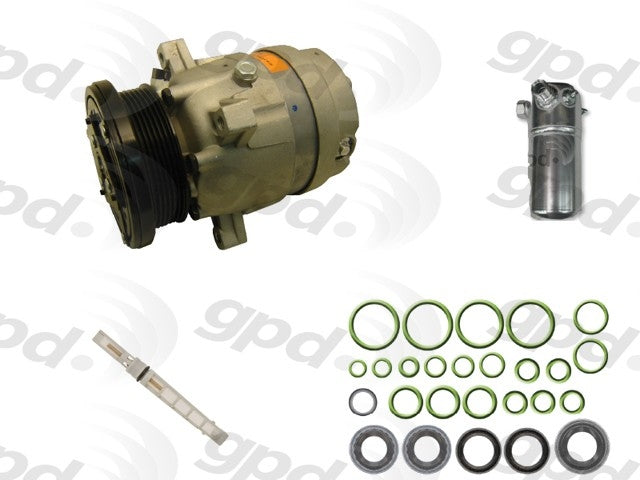 Global Parts Distributors LLC A/C Compressor  top view frsport 9612211