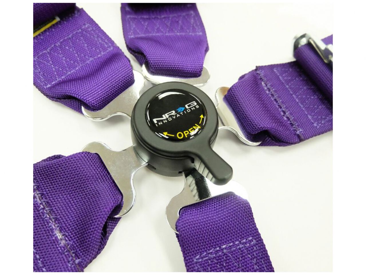 NRG SFI 16.1 5pt 3 inch Seat Belt Harness / Cam Lock - Purple