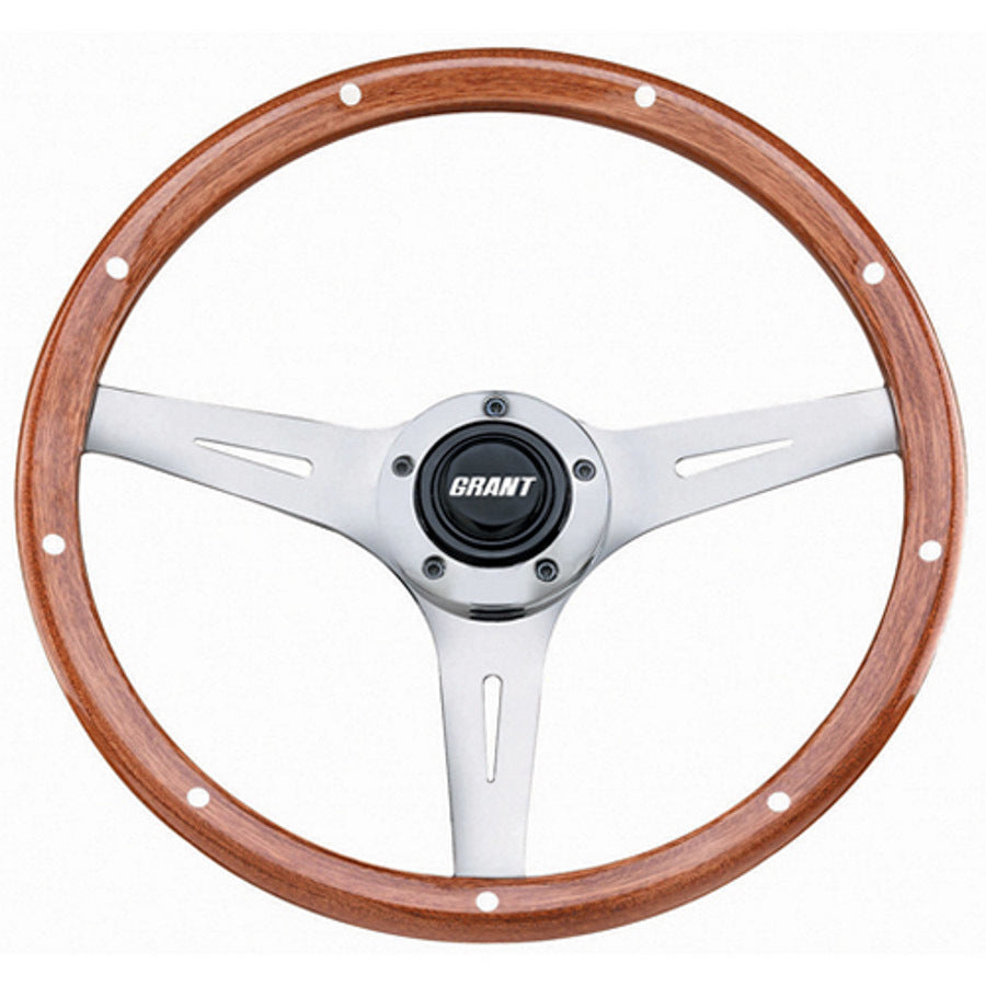 Grant Light Satin Mahogany Steering Wheel GRT1175