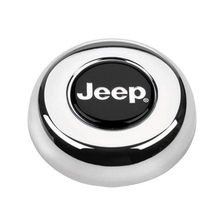 Grant Chrome Horn Button-Jeep GRT5695