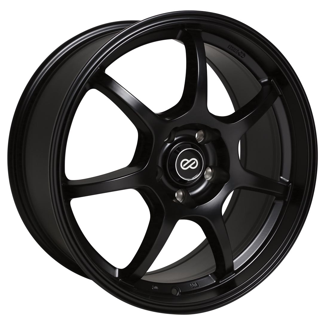 Enkei GT7 Wheel Black 17x7.5 +42 4x100 488-775-4942BK