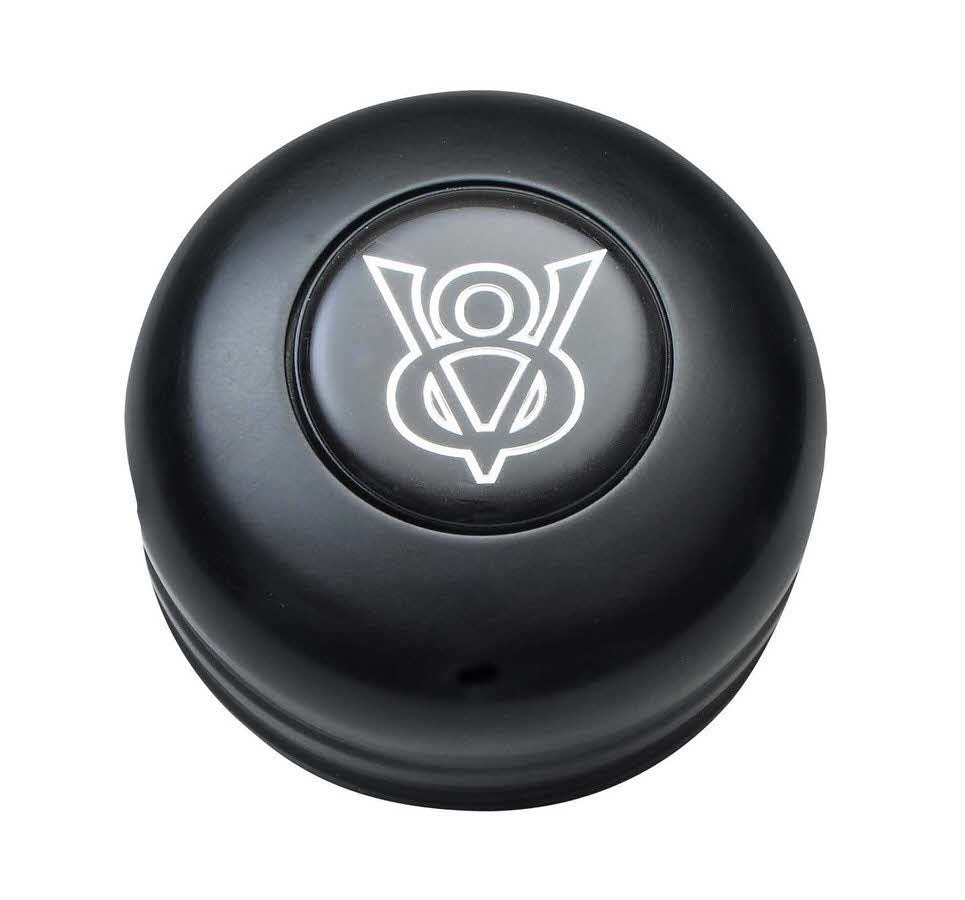 GT Performance GT3 Standard V-8 Emblem Color Horn Button Black GTP21-1023