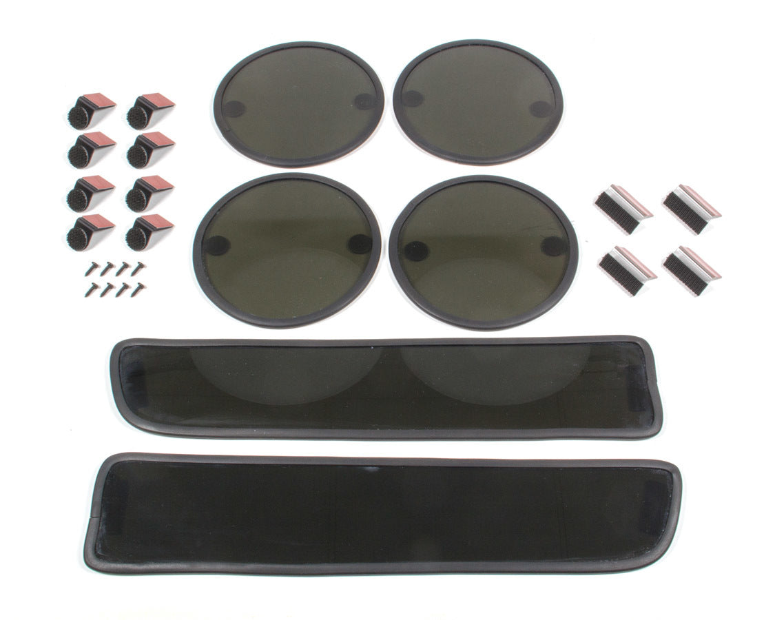 G.T. Styling Vette 84-90 Turn/Tail w/ Rubber Blackout (6) pcs GTS39R
