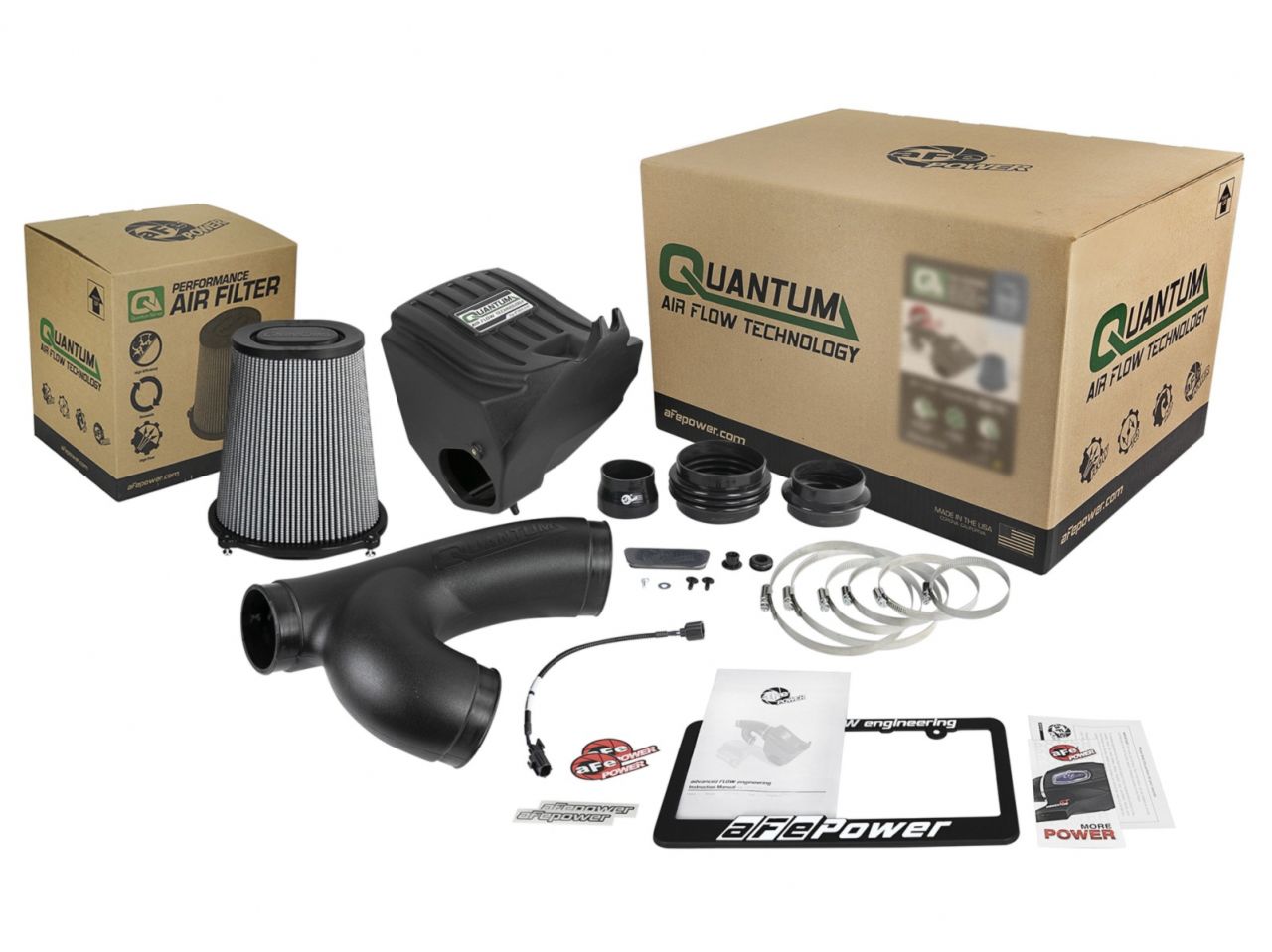 aFe Quantum Pro DRY S Cold Air Intake System 15-18 Ford F150 EcoBoost