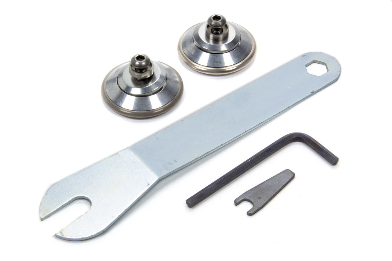 HANS HANS Helmet Post Anchors Pro Silver Alum HANAK1132.12S