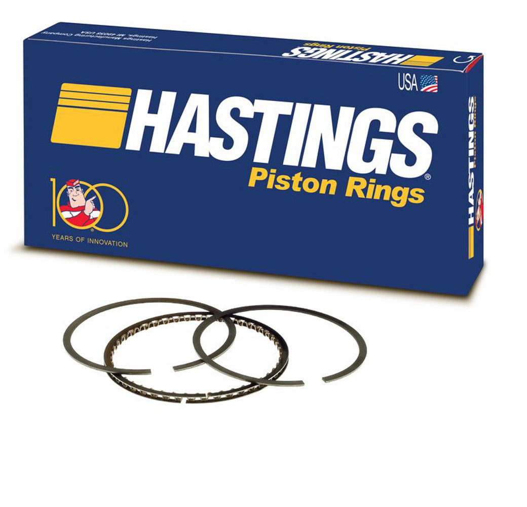 Hastings Piston Ring Set 2-Cyl. 3.1875 Bore HAS2M6166