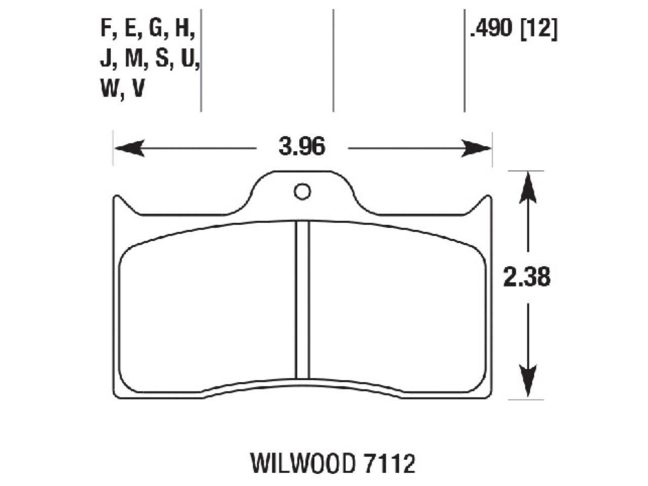 Hawk Brake Pads HB540J.490 Item Image