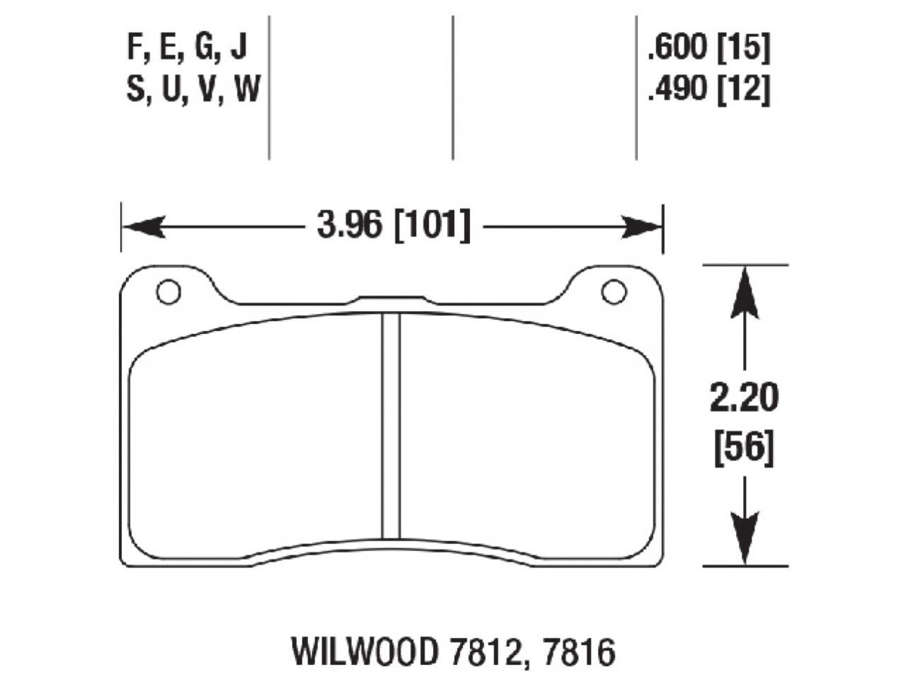 Hawk Brake Pads HB542J.600 Item Image