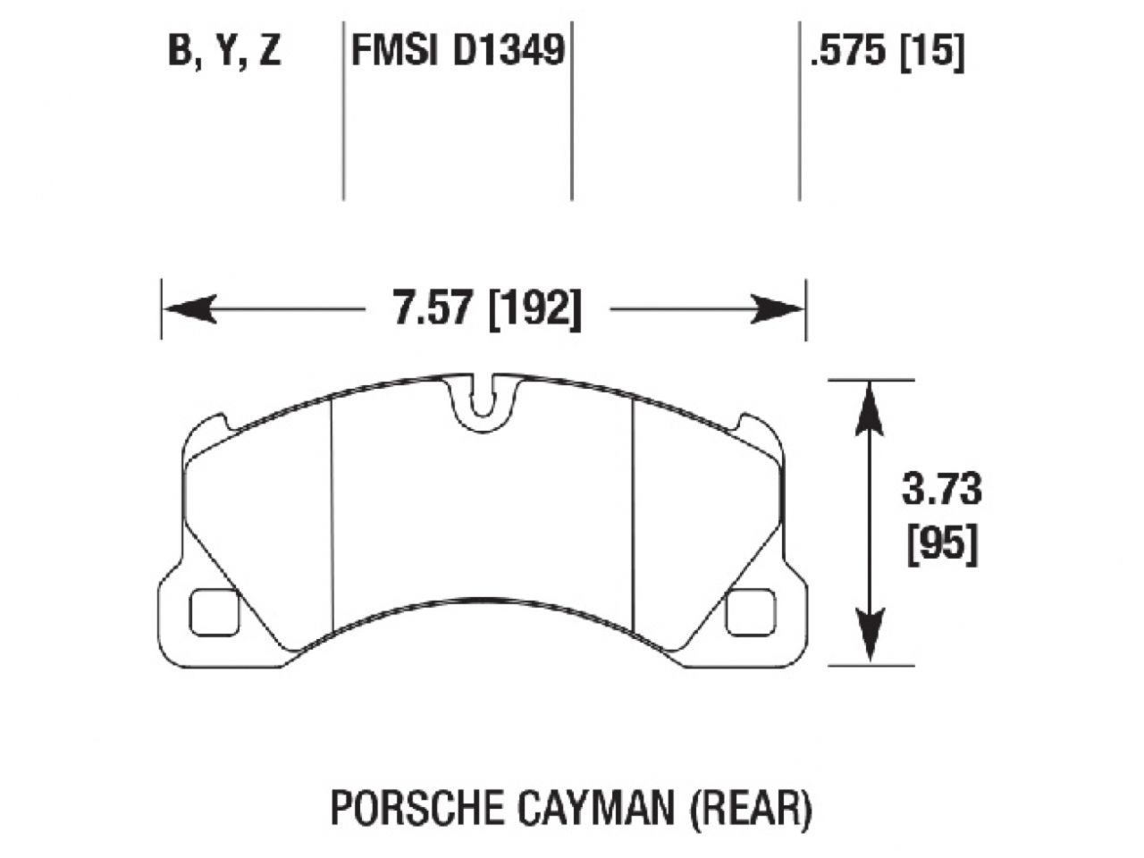 Hawk Brake Pads HB720Z.575 Item Image