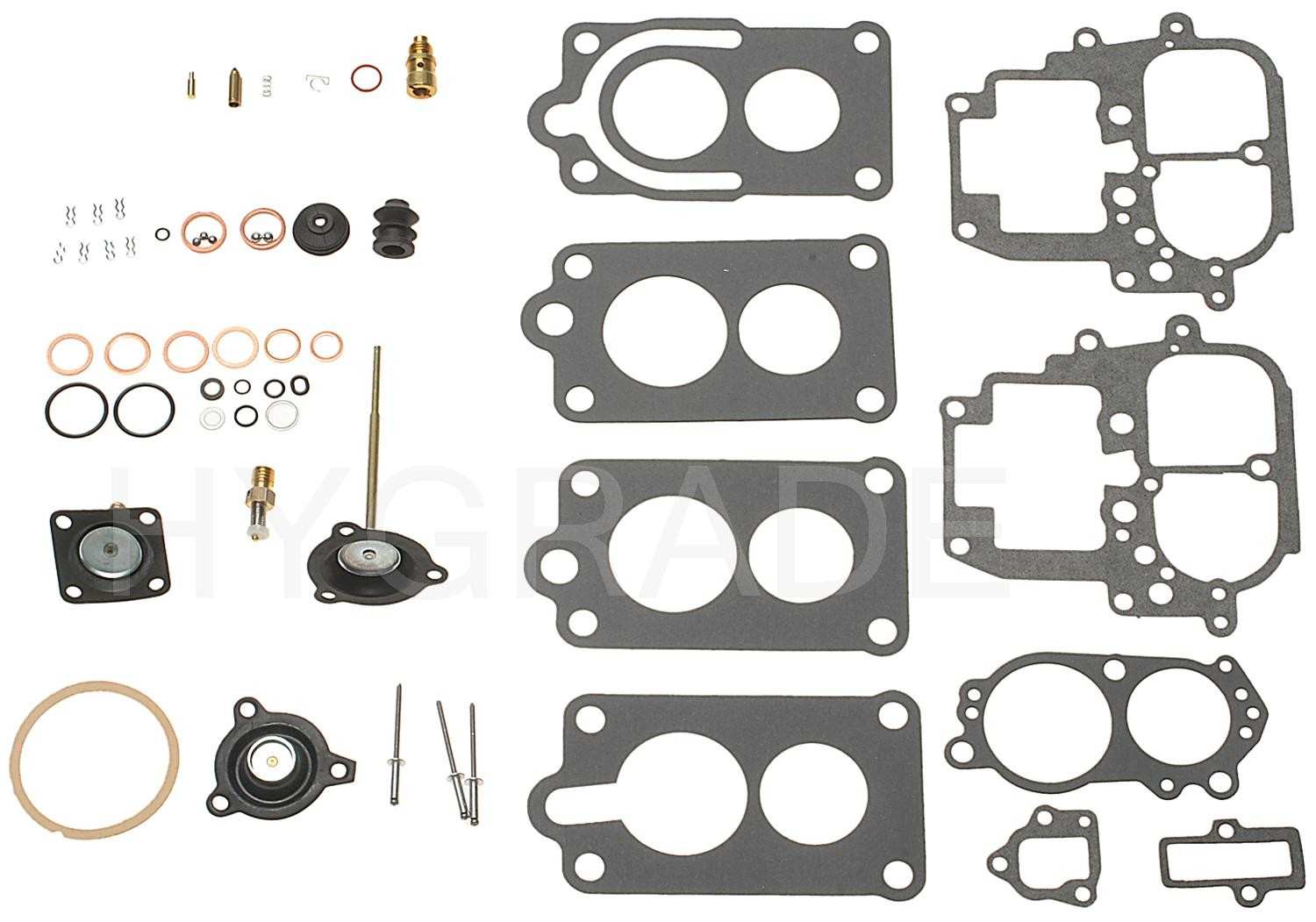 Hygrade Tuneup Carburetor Repair Kit  top view frsport 1626B