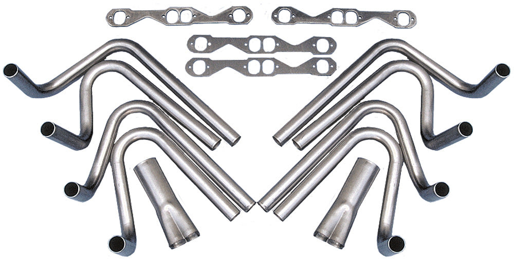 Hedman 2in. SBC Weld Up Kit- 3.5in. Weld On Collector HED65642