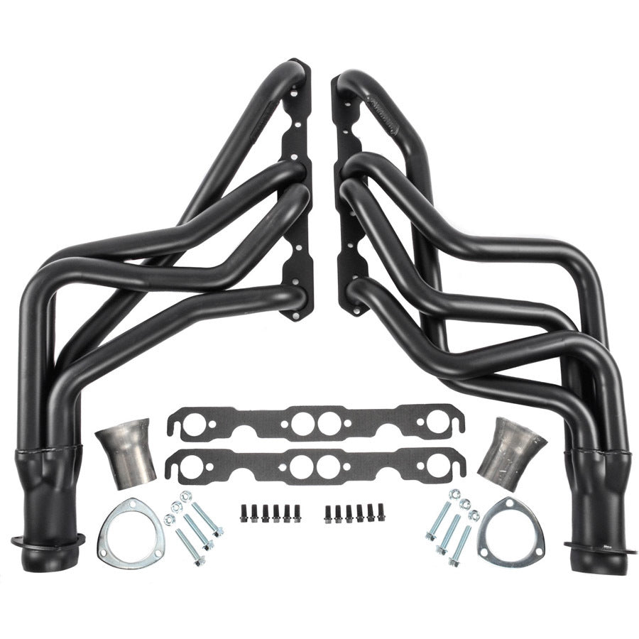 Hedman 67-81 Camaro SBC Header Black Standard Duty HED68273