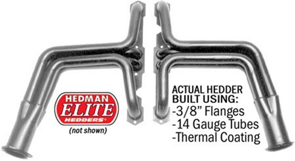 Hedman SBC Elite Headers - 55-65 Truck 2WD HED69268